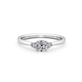 Brilliant Cut Three Stone Engagement Ring - Dracakis Jewellers